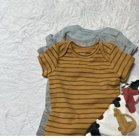 NWT Carter's 5 Piece Transportation Bodysuit Bundle 3m - Picture 5 of 10